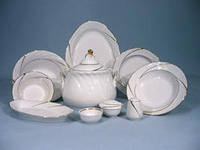 85163 Сервиз стол.37пр.голубка 2вид тар,1с,№2084"Бомонд".Кол-во персон: 12