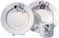 110735 Набор детский 3 предмета,2с,Долматин(200,175,200г