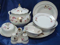 66971 Сервиз столовый 51предмет,ф303, Голландская роза.Кол-во персон: 12