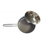 Сковорода нерж.1,8 мет.кр."Лотос Классика" гриль