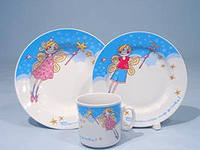 110889 Набор детский 3 предмета,1с, Прелесть(200,175,200г)