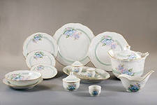 700794 Сервиз столовый 35пр. Юбилейный, разд.1056, Сатсум 