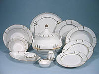 87440 Сервиз стол.37предм.4вид тар,1с, Солнечный №2114. Кол-во персон: 6 
