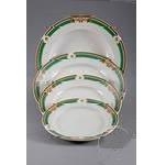 024961 Набор тарелок 24шт., Гладкий край, Бортовой 1сорт